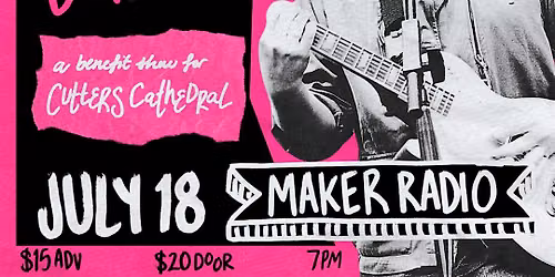 Cutters Cathedral Benefit Show