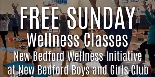 Free Sunday Adult Wellness Programming