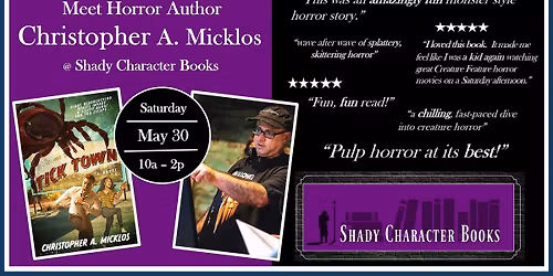 Meet Horror Author: Christopher Micklos | TICK TOWN