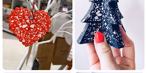 FULLY BOOKED - TERRAZZO CHRISTMAS workshop - \u00a335.00