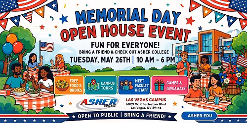 Asher College Las Vegas Open House