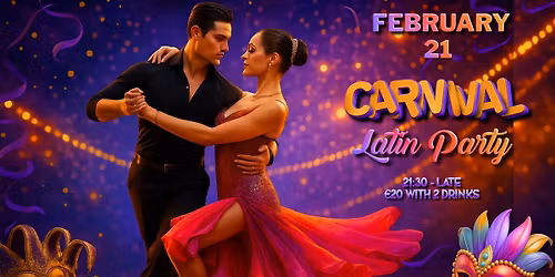 CARNIVAL Latin Party \ud83c\udfad by Bailemos
