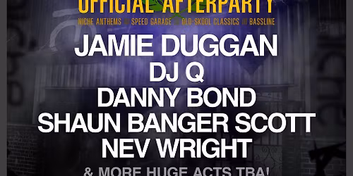 NICHE 30th Anniversary AFTER PARTY