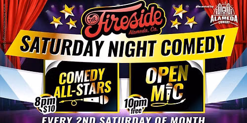 2nd Saturdays Comedy Night