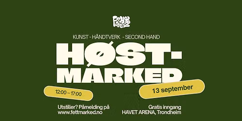 FETT MARKED - DESIGN - KUNST - SECOND HAND OG VINTAGE 