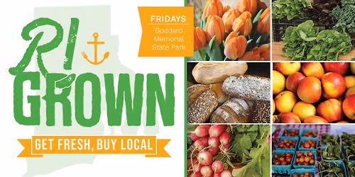 RI Grown Farmers Market at Goddard Memorial State Park