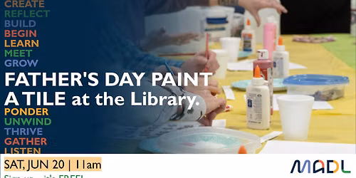 Father's Day Paint a Tile