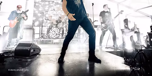 Graceful Riot and Metal Santa Rockin Downtown Woodstock at Madlife stage and studio