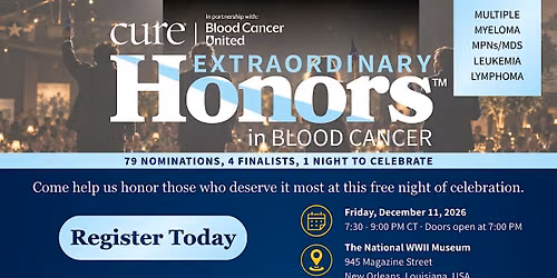 The Extraordinary Honors in Blood Cancer
