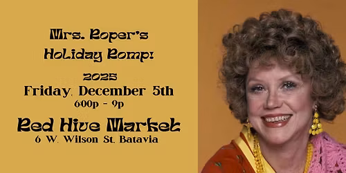 Mrs. Roper\u2019s Holiday Romp!