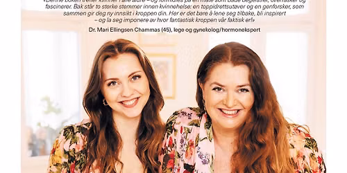Boklansering: "Hormonharmoni - f\u00e5 mer livsglede, energi og balanse i livet!"