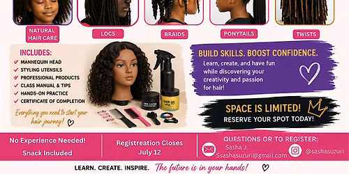 Kids Hair Styling Class