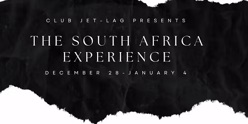 The South Africa Experience