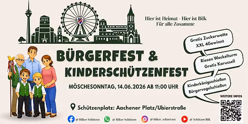 B\u00fcrgerfest & Kindersch\u00fctzenfest am M\u00f6schesonntag
