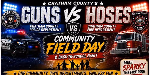 Guns vs. Hoses Community Field Day and Back to School Event