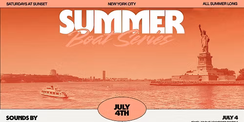 NYC Summer Boat Series - 07.04
