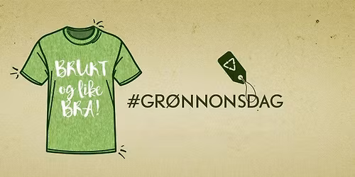 Gr\u00f8nn onsdag! Bytte & salg av fritidsutstyr for voksne, ungdom og barn.