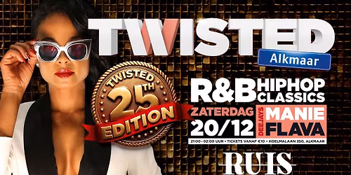 TWISTED - 25TH EDITION - SOLD OUT