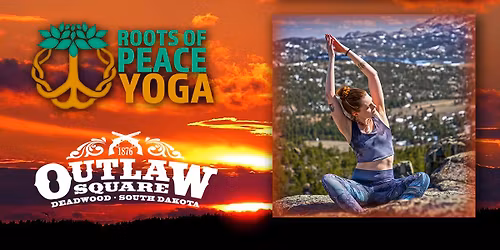 Sunrise Yoga w\/Roots of Peace instructor Chelsie Bauer