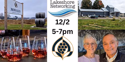 November \/ December Lakeshore Networking West - Modales Wines