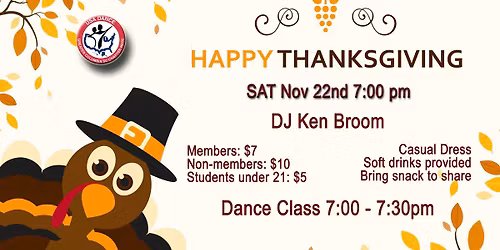 Columbia USADance Thanksgiving Dance!