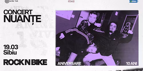 Nuan\u021be \u2022 Sibiu \u2022 Rock N Bike \u2022 19 martie