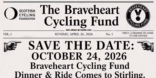 Braveheart Cycling Fund Dinner