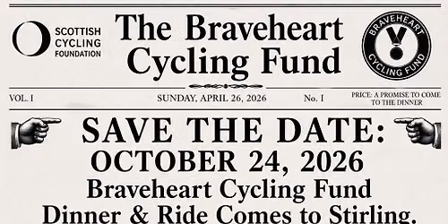 Braveheart Cycling Fund Dinner 