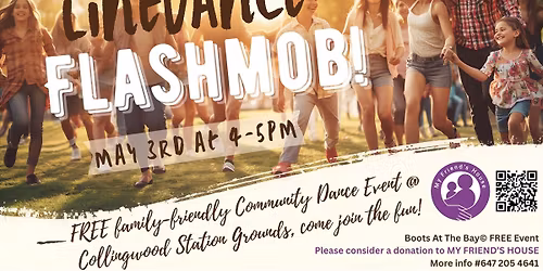 Collingwood Line Dance Flashmob
