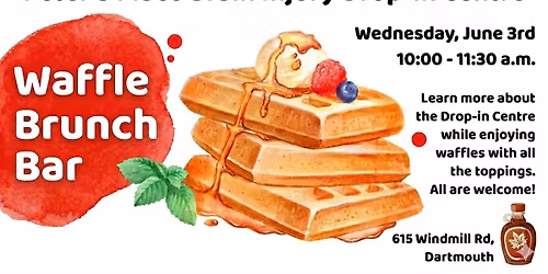 Waffle Brunch Bar: Learn more about the Drop-in Centre
