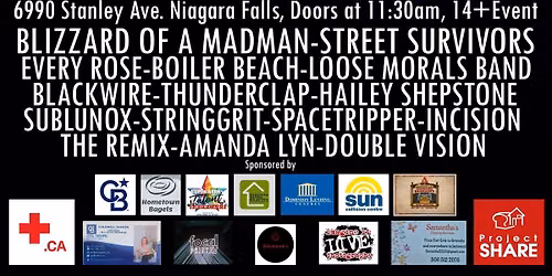 Niagara Flood Relief Benefit Concert 