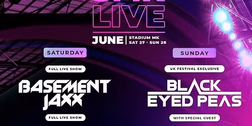 SMK Live 2026 - Black Eyed Peas & Cat Burns Tickets