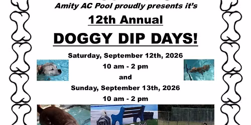 12th Annual Doggy Dip Days