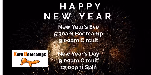 New Year's Eve & New Year's Day