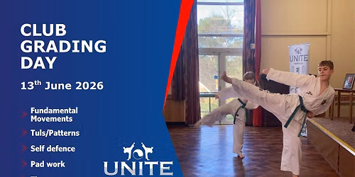 Unite Taekwon-Do Grading Day