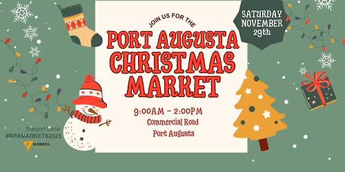 Port Augusta Christmas Market 2025