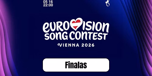 Eurovizijos finalas | Tiesiogin\u0117 transliacija i\u0161 Vienos