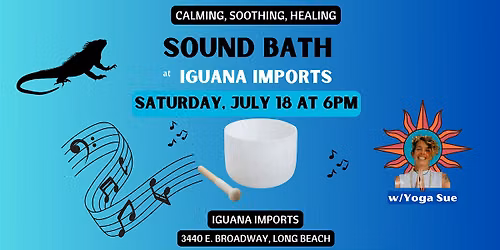 HEALING SOUND BATH with Yoga Sue