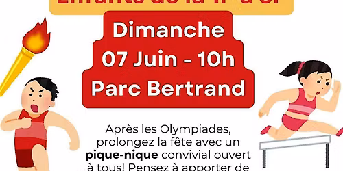 Olympiades des Cr\u00eats-de-Champel - 1er Edition