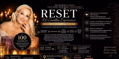 .\tRESET: Reality Mastery Through Self-Mastery