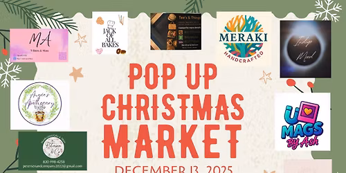 Pop Up Christmas Market