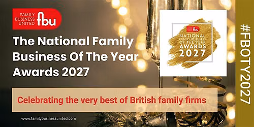 The National Family Business of the Year Awards 2027
