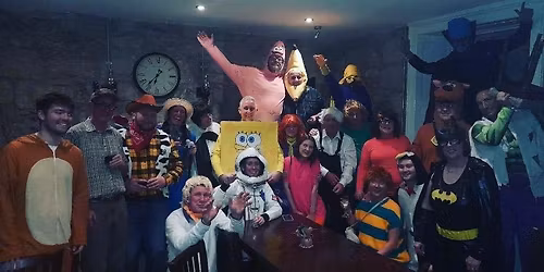 Boxing Day - food and drinks all day, dominoes rally and fancy dress (optional) 