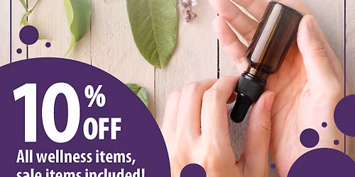 \ud83e\uddd8\u200d\u2640\ufe0f\ud83c\udf75\ud83c\udf3f Shop June 3 - Wellness Wednesday for 10% Off \ud83e\uddd6\u200d\u2640\ufe0f\ud83d\udec1\u2728