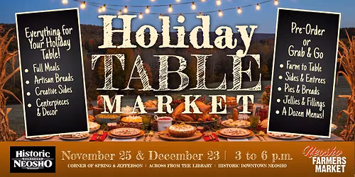 Holiday Table Market