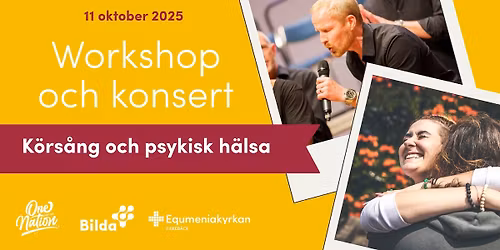 Workshop och konsert - körsång och psykisk hälsa