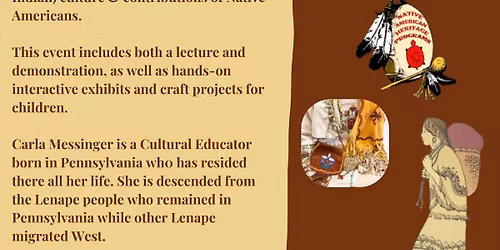 Native American Heritage Program by Carla Messinger