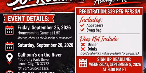 Loudon High School: Class of 1996, 30th Reunion 