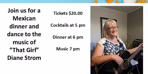 Pre Cinco de Mayo Dinner and Dance with Diane Strom