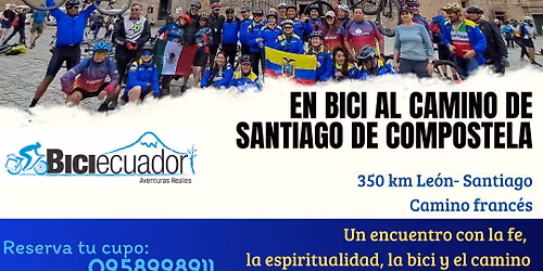 EN BICI AL CAMINO DE SANTIAGO DE COMPOSTELA